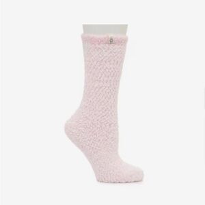 UGG Women's Light Pink Fuzzy Socks